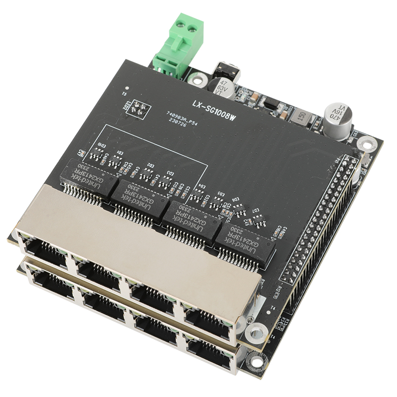 LX-SG1008W 工業(yè)級網(wǎng)管交換機模塊