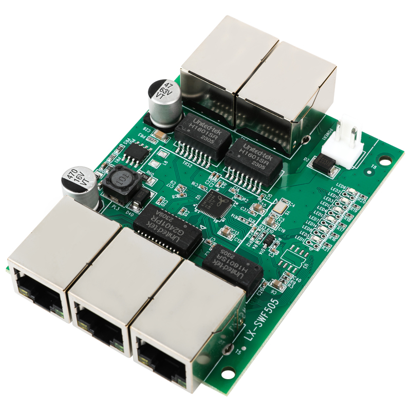 LX-SWF505-1 國產(chǎn)標(biāo)準(zhǔn)POE交換機(jī)模塊