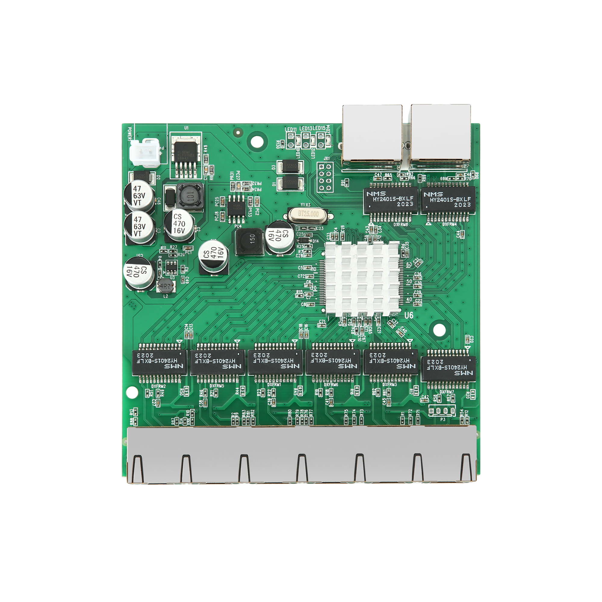 8口千兆交換機(jī)模塊