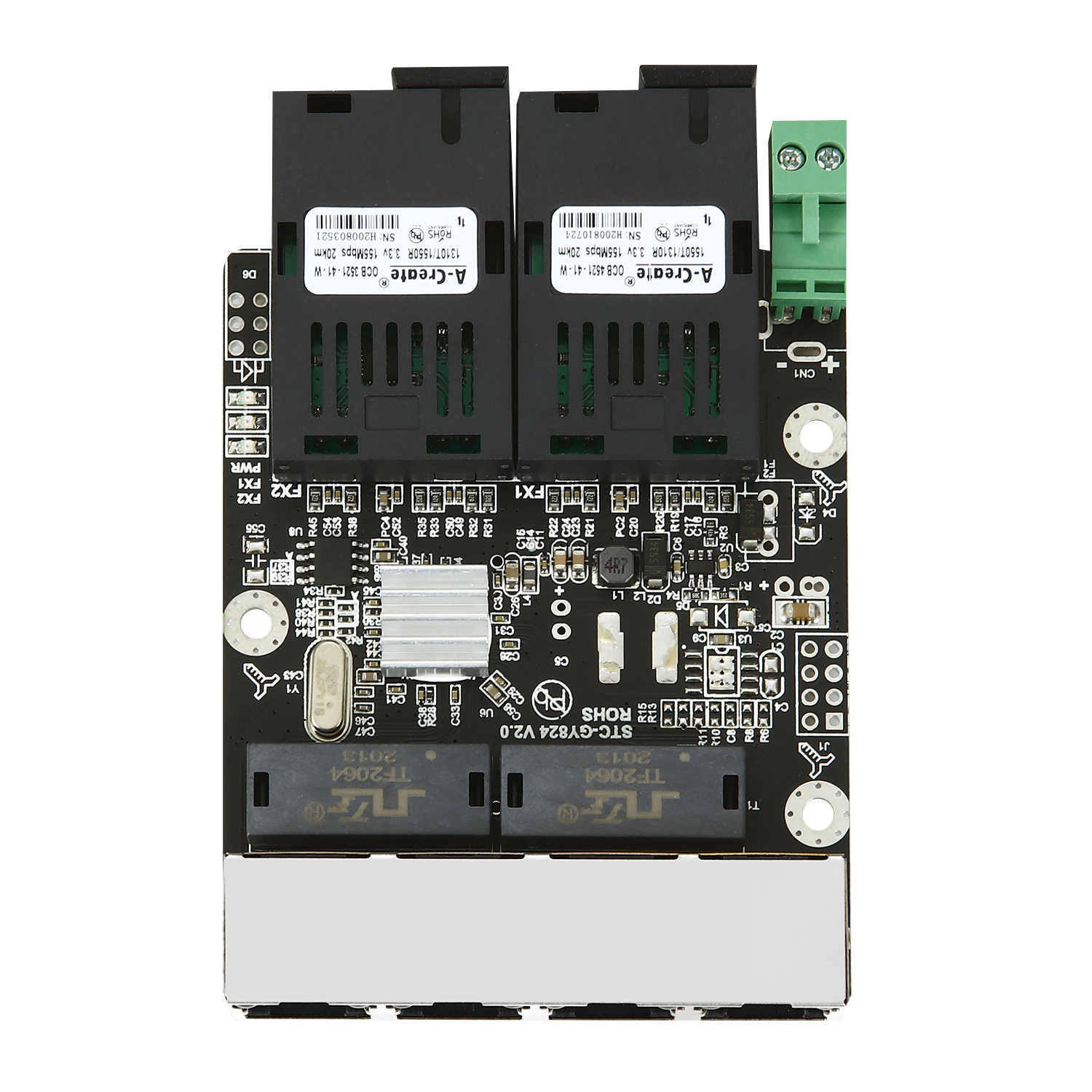 兩光四電交換機(jī)模塊