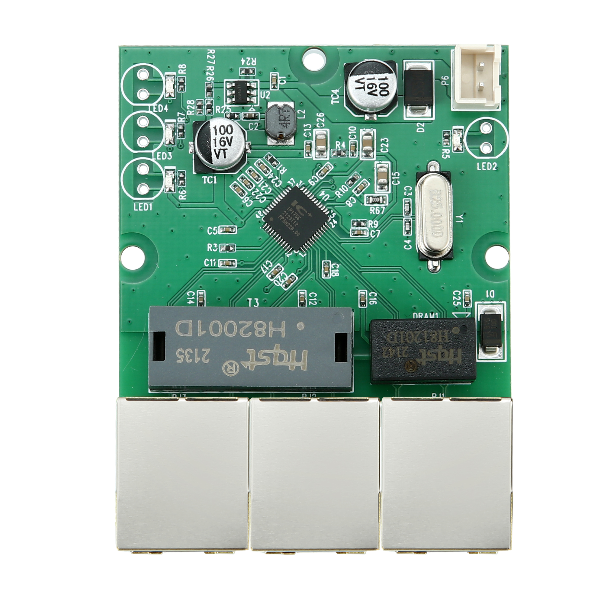 LX-SWF302 3口百兆交換機(jī)模塊