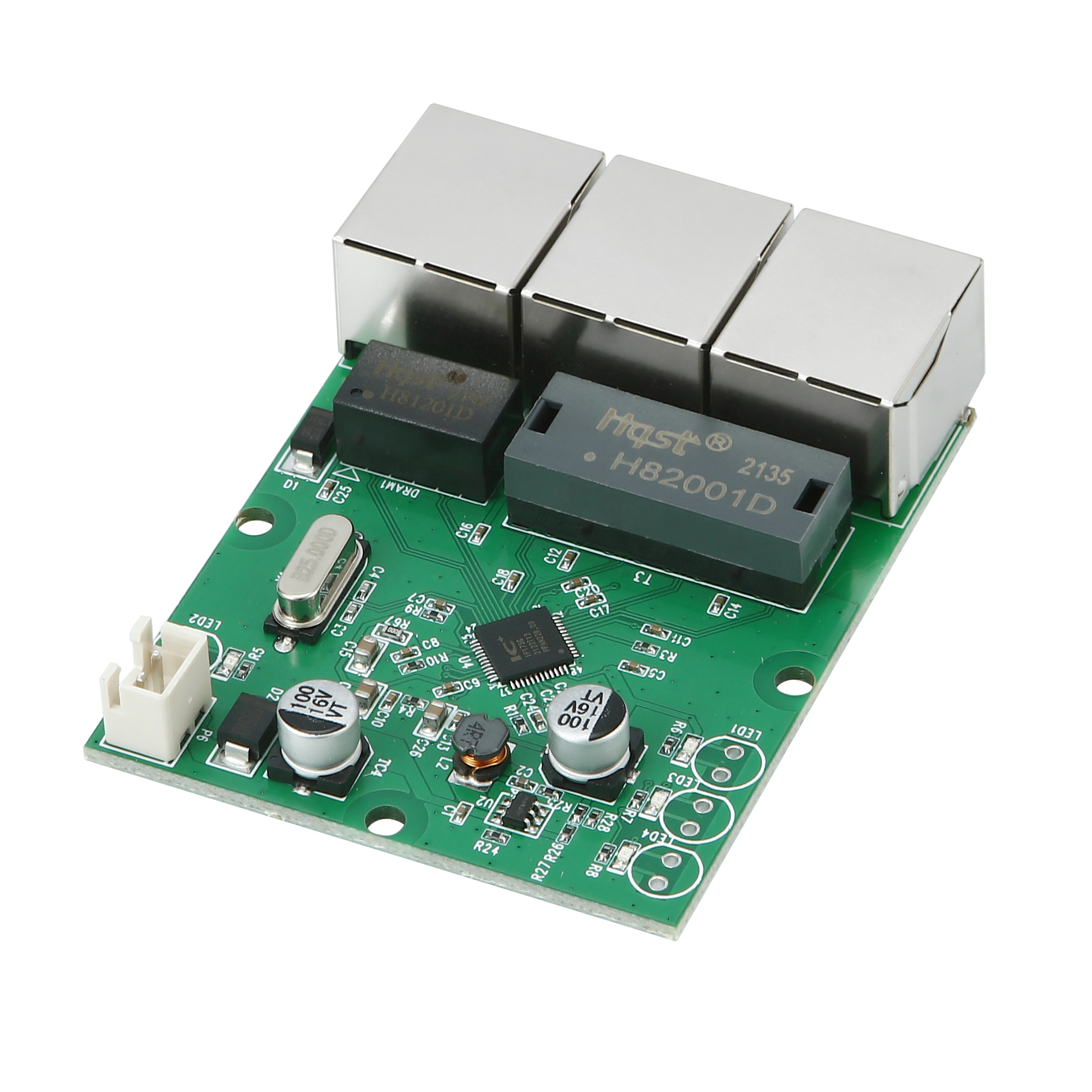 LX-SWF302 3口百兆交換機(jī)模塊