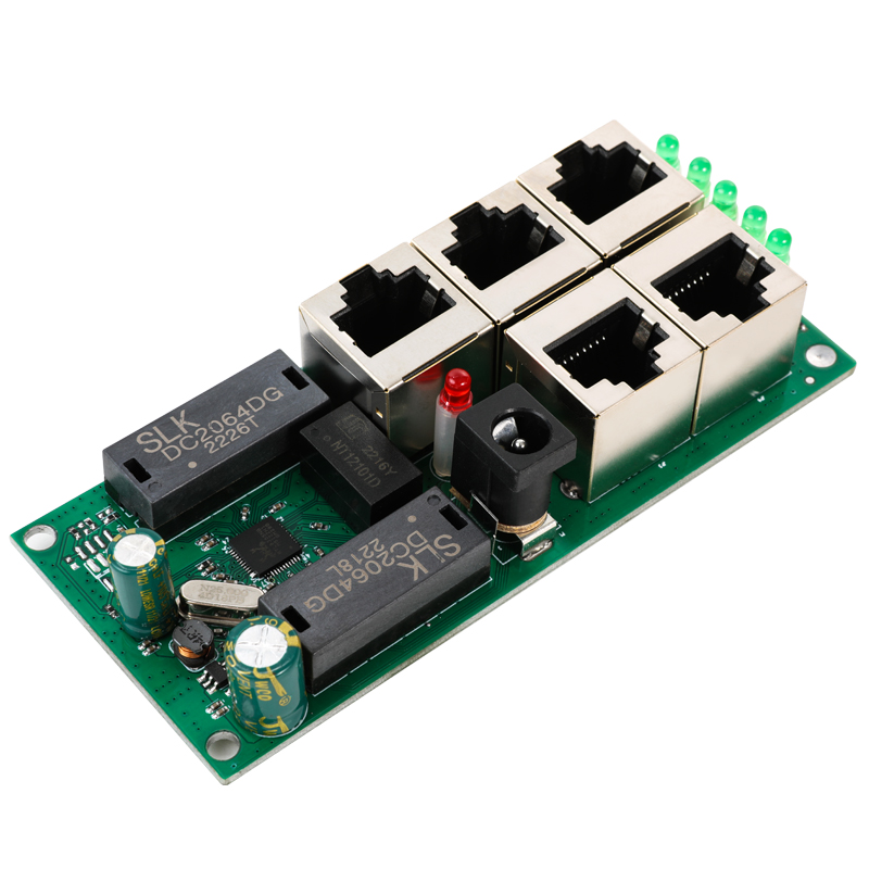 LX-SWF504 5口立式網(wǎng)口交換機(jī)模塊