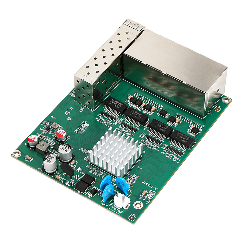 LX-IS802F 兩光8電環(huán)網交換機模塊